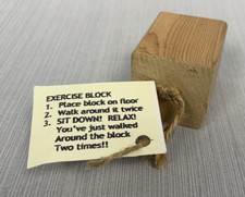 Exercise block novelty for sale  Tulsa