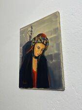 Quadro ritratto donna usato  Moncalieri