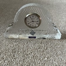 Edinburgh crystal mantel for sale  DUNFERMLINE