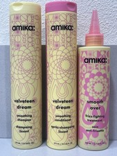 Xampu e condicionador Amika Velveteen Dream suave sobre tratamento de combate ao frizz comprar usado Xampu e condicionador Amika Velveteen Dream suave sobre tratamento de combate ao frizz comprar usado  Enviando para Brazil