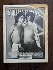 Rara REVISTA VINTAGE ROLLING STONE 1975 ROLLING STONE TOUR, CLAPTON, MCARTNEY., usado comprar usado  Enviando para Brazil