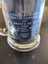 Royal memorabilia glass for sale  WAREHAM