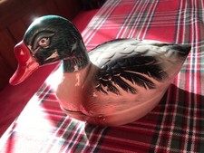 Ceramic glazed duck for sale  LISKEARD