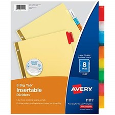 Avery tab binder for sale  Battle Creek