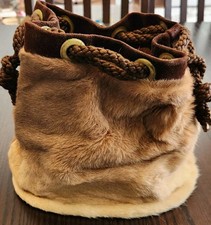 Usado, Bolsa satchel de pele de canguru vintage anos 70 Lispeer Trading Co Austrália comprar usado  Enviando para Brazil