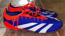 Chuteiras de futebol masculinas Adidas Predator Elite AG IF6407 azul lúcido branco 12 comprar usado  Enviando para Brazil