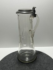 Alter biedermeier glaskrug gebraucht kaufen  Herne