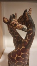 Vintage wooden giraffe for sale  BEDFORD