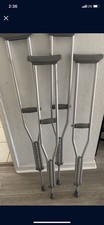 Adjustable aluminum crutches for sale  San Jose