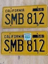 California 1956 yellow for sale  San Diego