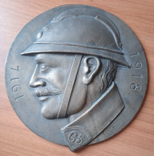 Grande plaque bronze d'occasion  Halluin