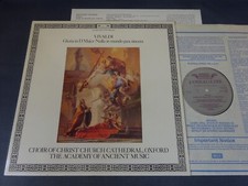 Vivaldi gloria major for sale  BRISTOL