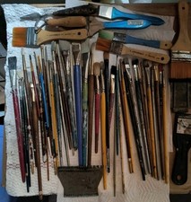 Art supplies brushes for sale  Oceanside