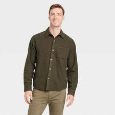 Men heavyweight flannel for sale  USA