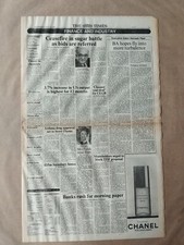 Jornais maio-junho 1986 edições anteriores presente de aniversário tablóide e folhetos. comprar usado  Enviando para Brazil