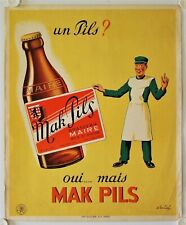 Affiche bière mak d'occasion  La Courtine