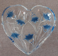 Glasschale herzform transparen gebraucht kaufen  Volkertshausen