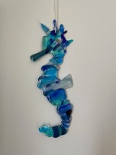 Large glass seahorse for sale  READING