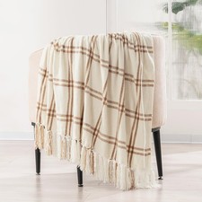 Plaid chenille throw for sale  Eugene