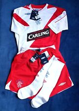 Usado, Novo com etiquetas Umbro Rangers FC 2006-2007 Carling Away camisa shorts kit meias meninos médios comprar usado  Enviando para Brazil