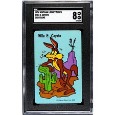 1976 Whitman Looney Tunes - Wile E. jogo de cartas coiote SGC 8 comprar usado  Enviando para Brazil