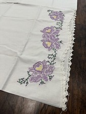 Vtg embroidered floral for sale  Fort Worth