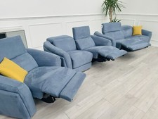 Furniture village blue for sale  BACUP
