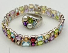 Vintage multi gemstone for sale  Street