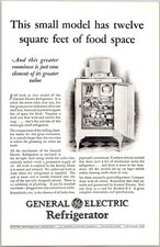 Geladeira elétrica PRINT AD 1928 modelo pequeno 12 pés quadrados 6,75 x 10, usado comprar usado  Enviando para Brazil