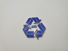ÍMÃ DE GELADEIRA VINTAGE REYNOLDS ENVOLTÓRIO RECICLAGEM LOGOTIPO, POR FAVOR RECICLE , usado comprar usado  Enviando para Brazil