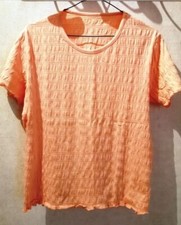 Shirt rose saumon d'occasion  Bourg-de-Thizy