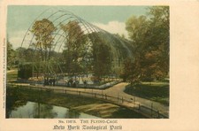 Cartão postal c1906 1187.B aviário gaiola voadora parque zoológico de Nova York, não publicado bom, usado comprar usado  Enviando para Brazil