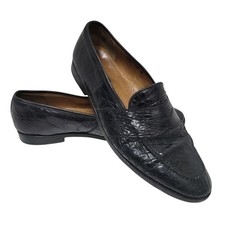 Mocassim ZELLI genuíno preto crocodilo suave flexível masculino 12M $1550 comprar usado Mocassim ZELLI genuíno preto crocodilo suave flexível masculino 12M $1550 comprar usado  Enviando para Brazil