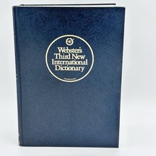 Webster's Third New International Dictionary Unabridged Hardcover 1993 M1727 comprar usado  Enviando para Brazil