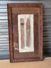 Charutos cubanos à prova de artista Charles Leonard assinados à mão gravura emoldurada comprar usado  Enviando para Brazil