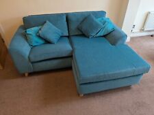 teal corner sofa for sale  KINGSWINFORD