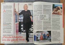 Agnetha Fältskog/ABBA, TINA-Zeitschrift 2014, 2-seitiger Artikel, tolle Fotos, usado comprar usado  Enviando para Brazil