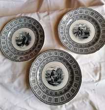 Anciennes assiettes creuses d'occasion  Aire-sur-l'Adour