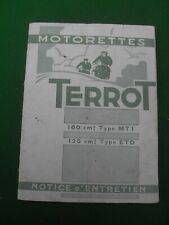 Entretien motorettes terrot d'occasion  Beaulieu-sur-Loire