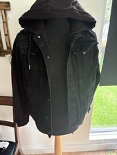 Men black denim for sale  WIRRAL