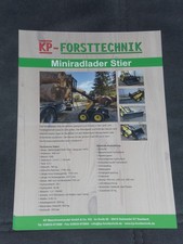 Forsttechnik miniradlader stie gebraucht kaufen  Bergkirchen