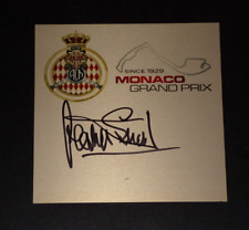 Jackie stewart signed for sale  NORTHAMPTON