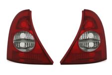 Zestaw tylnych świateł do Renault Clio 2 98-03 w przezroczystym szkle czerwono-białe tylne światła na sprzedaż  Wysyłka do Poland