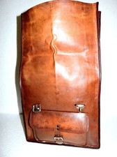 Mochila de couro com topo de rolo mochila universitária unissex mais durável , usado comprar usado  Enviando para Brazil