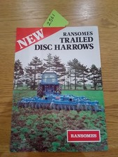 Ransomes sims trailer for sale  WHITCHURCH