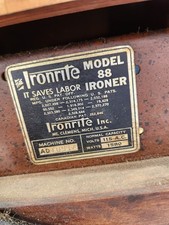 Ironrite model clothing for sale  Joshua