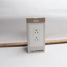 Tomada duplex Lutron Claro 15 amp, areia (SCR-15-SD) comprar usado  Enviando para Brazil