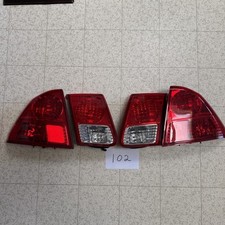 Conjunto completo de lanternas traseiras do Honda Civic Sedan 2004-2005 comprar usado  Enviando para Brazil