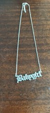 Baby girl necklace. for sale  HEYWOOD