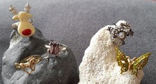 Ringe modeschmuck schmetterlin gebraucht kaufen  Köln